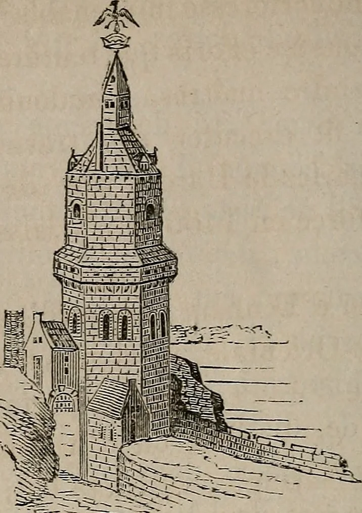 An illustration from Histoire de l'architecture en Belgique : depuis les temps les plus reculés jusqu'à l'époque actuelle, 1853, leaf 413