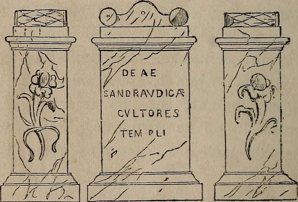 An illustration from Histoire de l'architecture en Belgique : depuis les temps les plus reculés jusqu'à l'époque actuelle, 1853, leaf 79