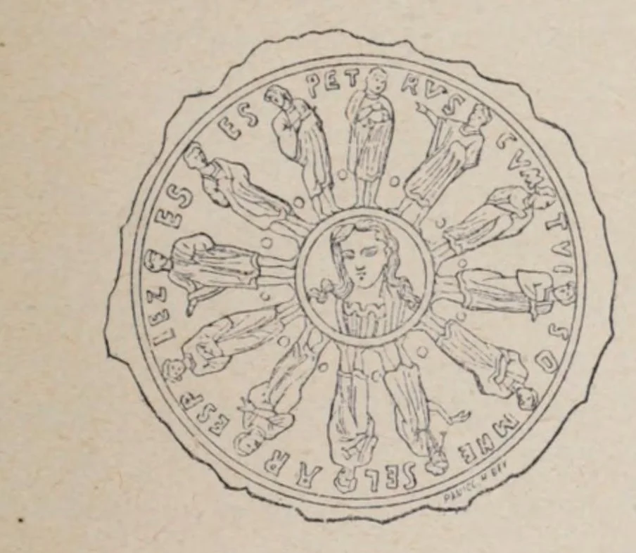 An illustration from Histoire de l'art chrétien aux dix premiers siècles, 1891, leaf 159