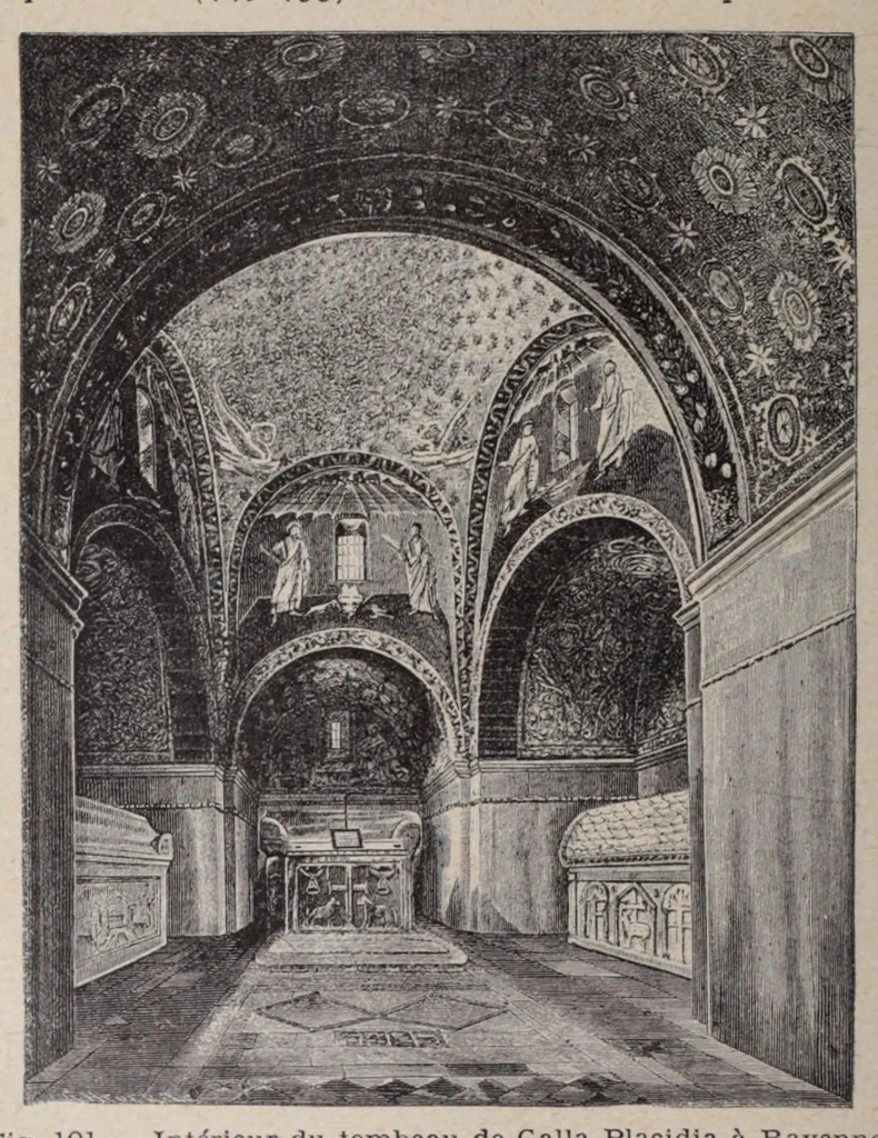 An illustration from Histoire de l'art chrétien aux dix premiers siècles, 1891, leaf 282