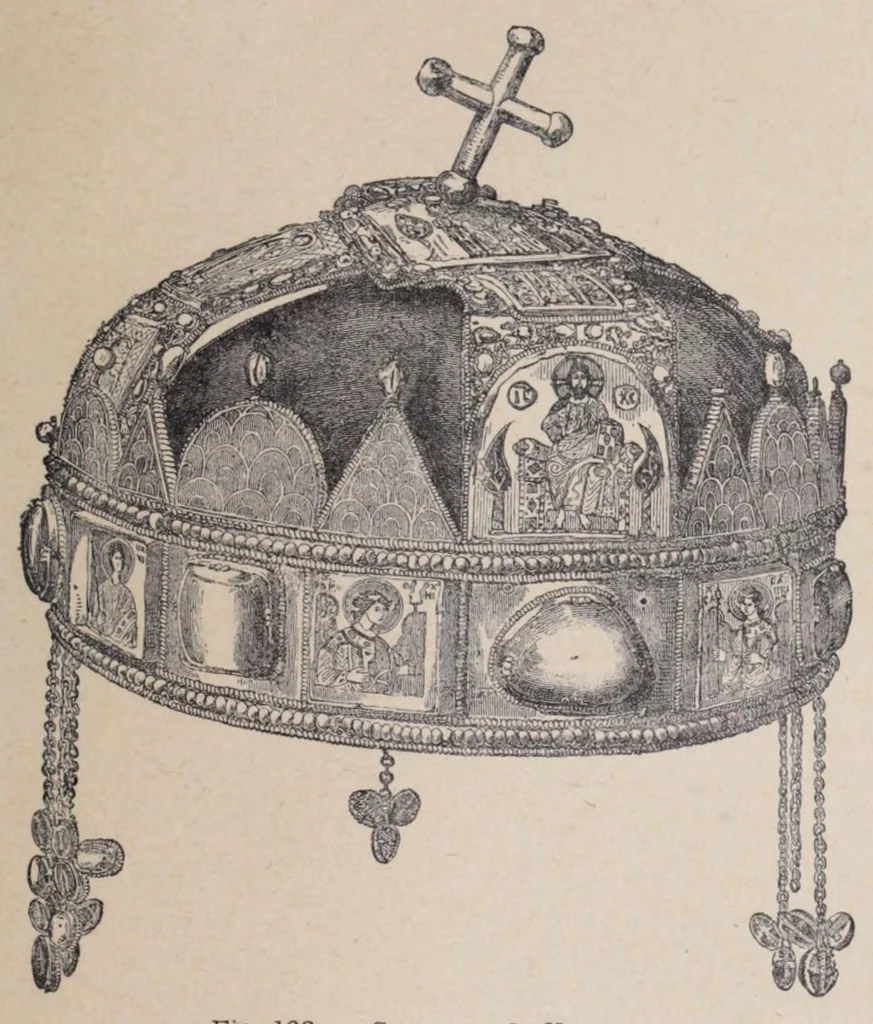 An illustration from Histoire de l'art chrétien aux dix premiers siècles, 1891, leaf 477
