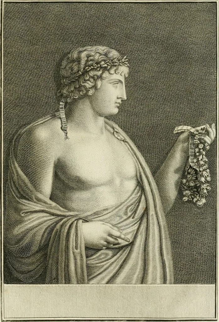 An illustration from Histoire de l'art chez les anciens, 1793, leaf 1188