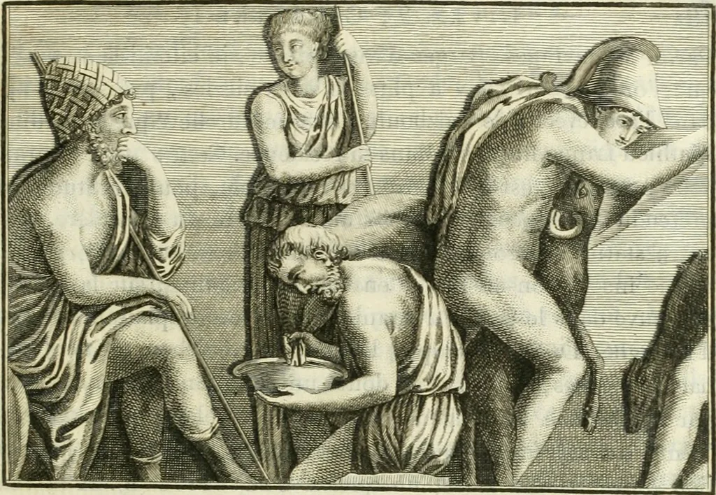 An illustration from Histoire de l'art chez les anciens, 1793, leaf 170