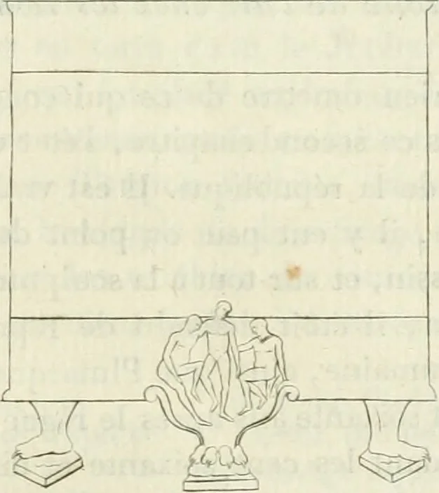 An illustration from Histoire de l'art chez les anciens, 1793, leaf 182