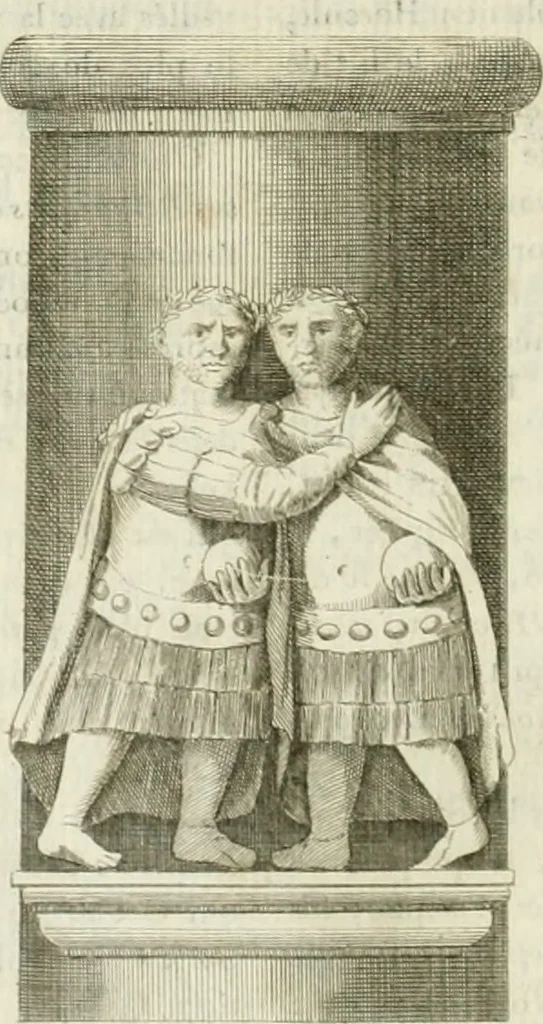 An illustration from Histoire de l'art chez les anciens, 1793, leaf 491