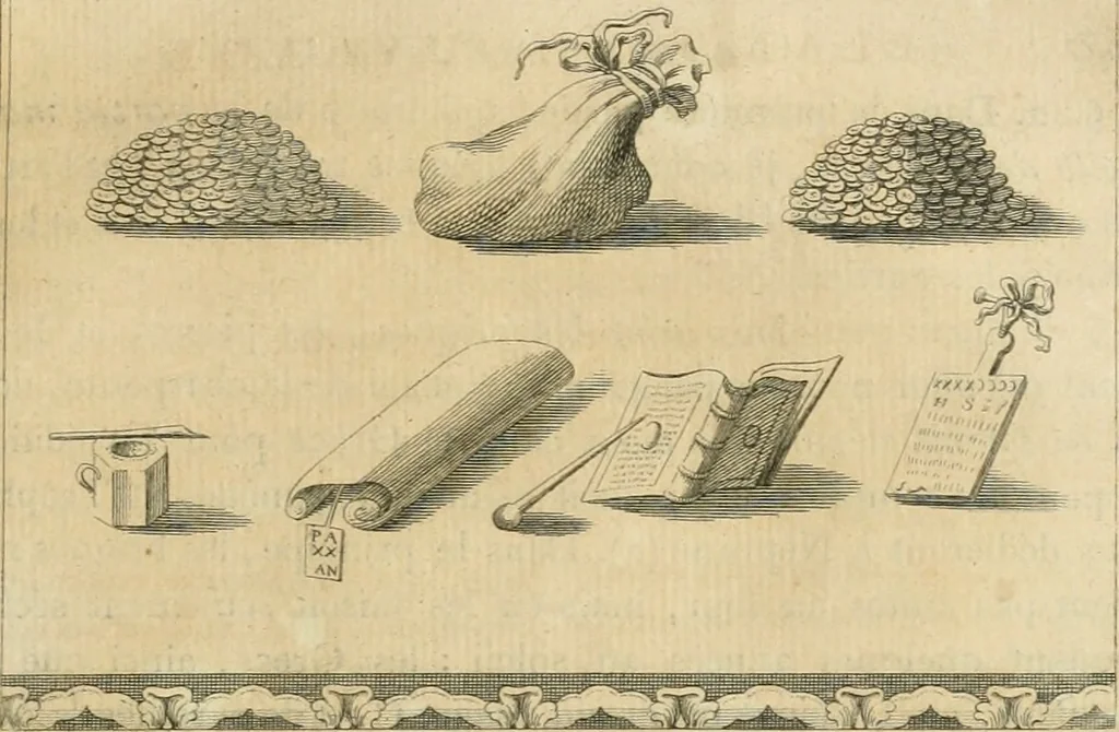 An illustration from Histoire de l'art chez les anciens, 1793, leaf 550