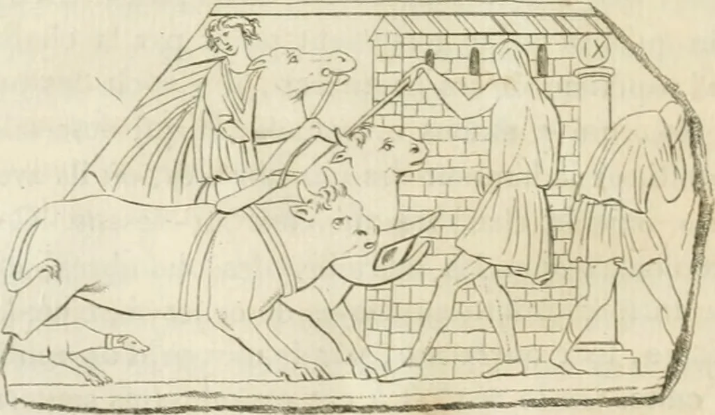 An illustration from Histoire de l'art chez les anciens, 1793, leaf 635
