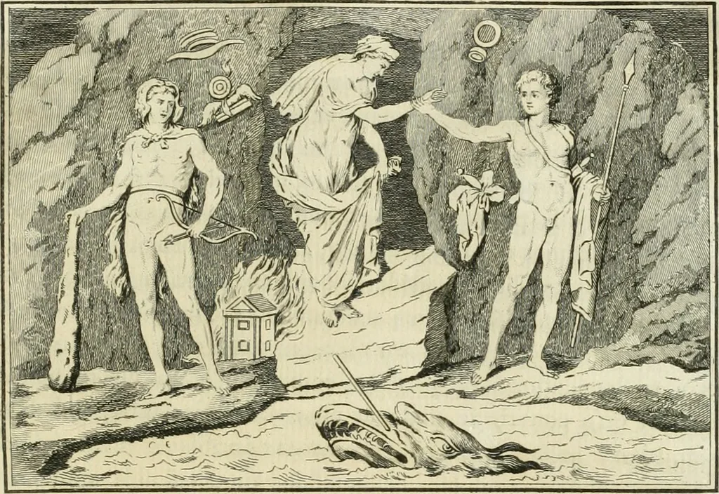 An illustration from Histoire de l'art chez les anciens, 1793, leaf 636