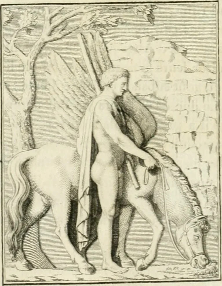 An illustration from Histoire de l'art chez les anciens, 1793, leaf 661