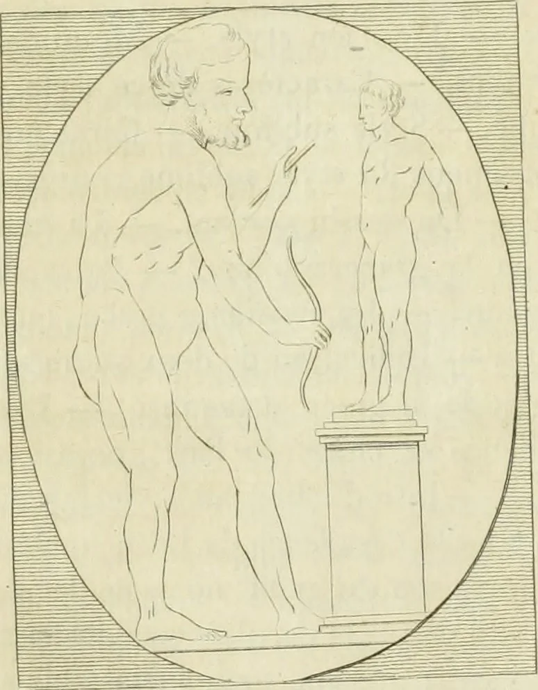 An illustration from Histoire de l'art chez les anciens, 1793, leaf 690