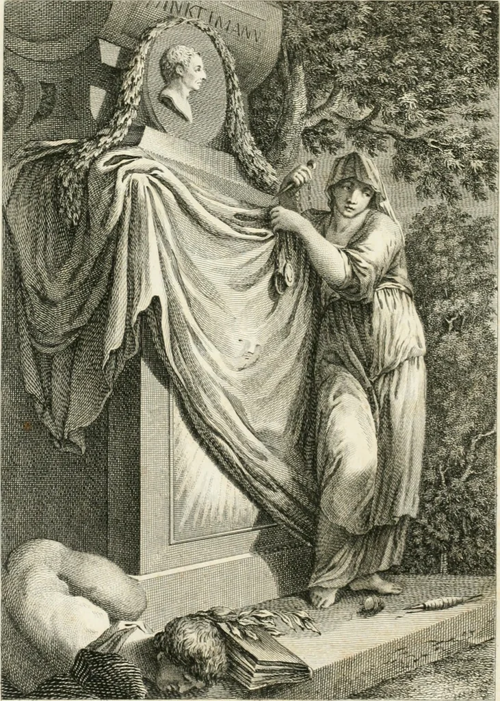 An illustration from Histoire de l'art chez les anciens, 1793, leaf 7