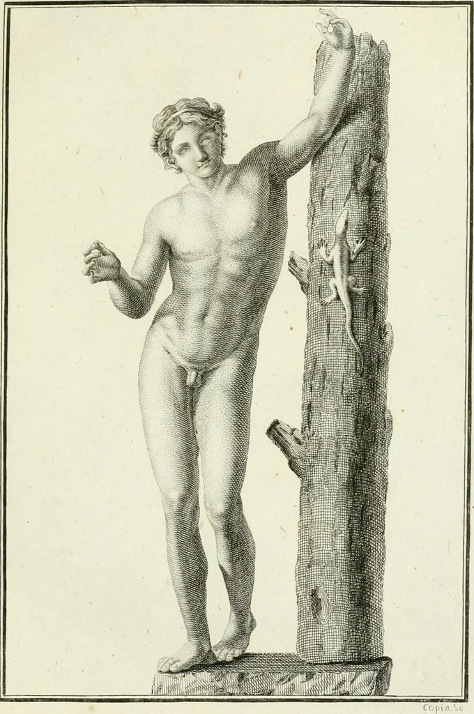 An illustration from Histoire de l'art chez les anciens, 1793, leaf 710