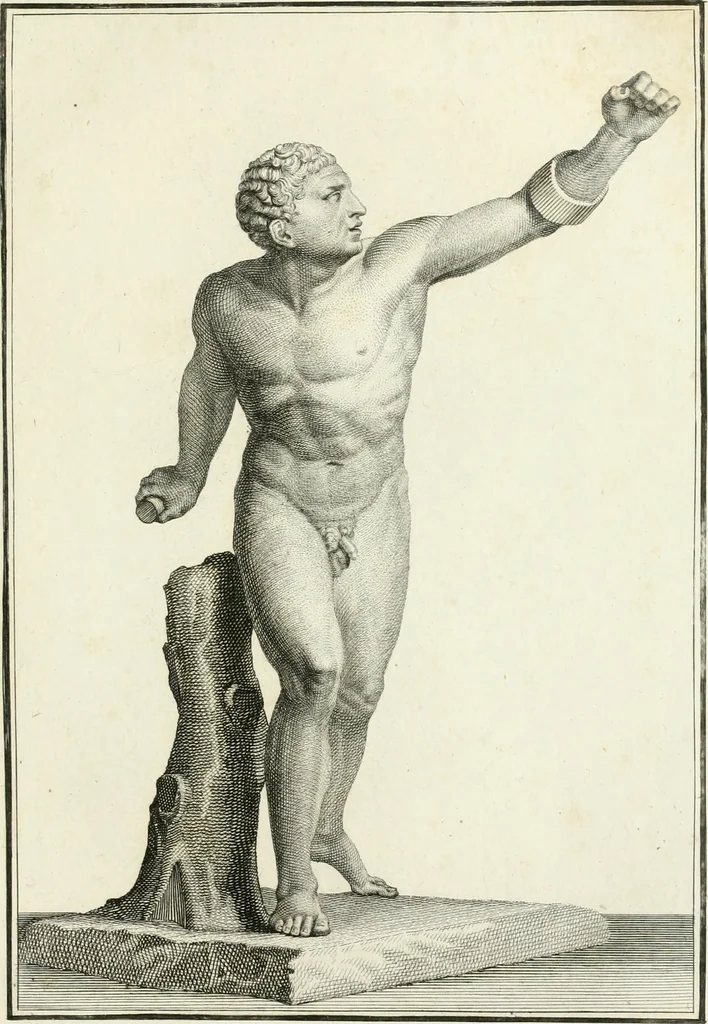 An illustration from Histoire de l'art chez les anciens, 1793, leaf 714