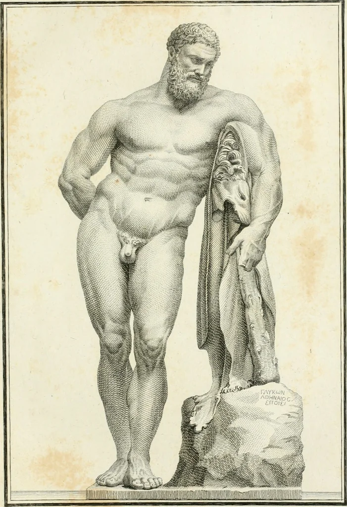 An illustration from Histoire de l'art chez les anciens, 1793, leaf 722