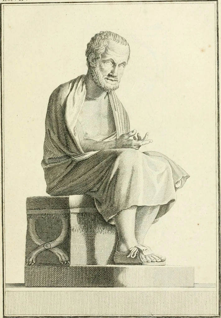An illustration from Histoire de l'art chez les anciens, 1793, leaf 724