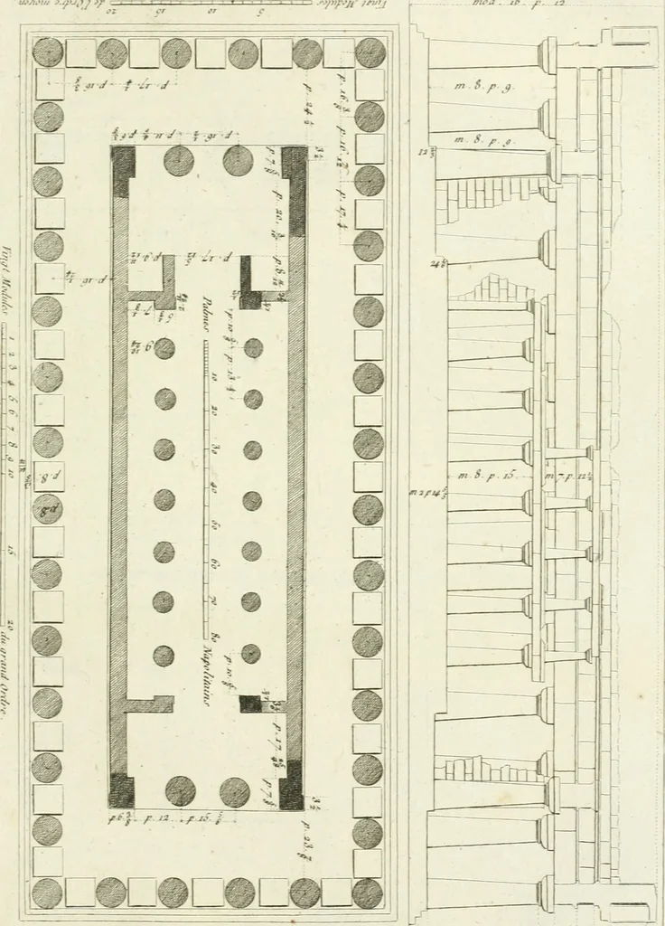 An illustration from Histoire de l'art chez les anciens, 1793, leaf 732