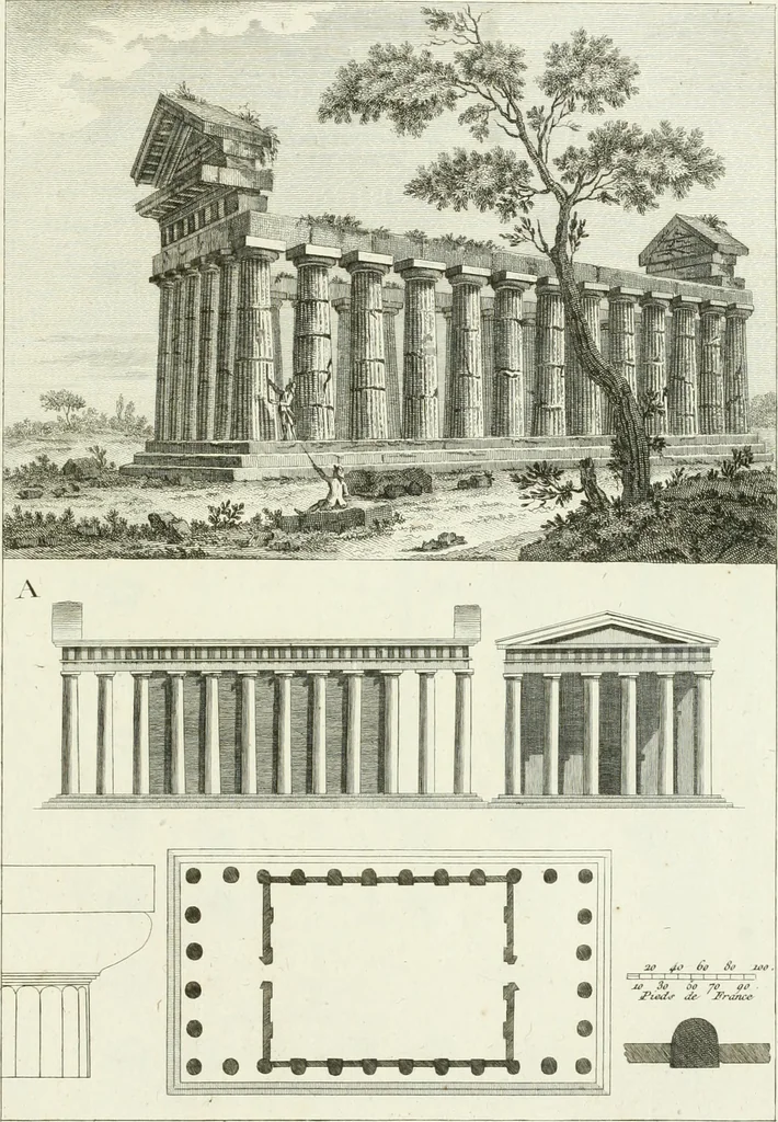 An illustration from Histoire de l'art chez les anciens, 1793, leaf 738