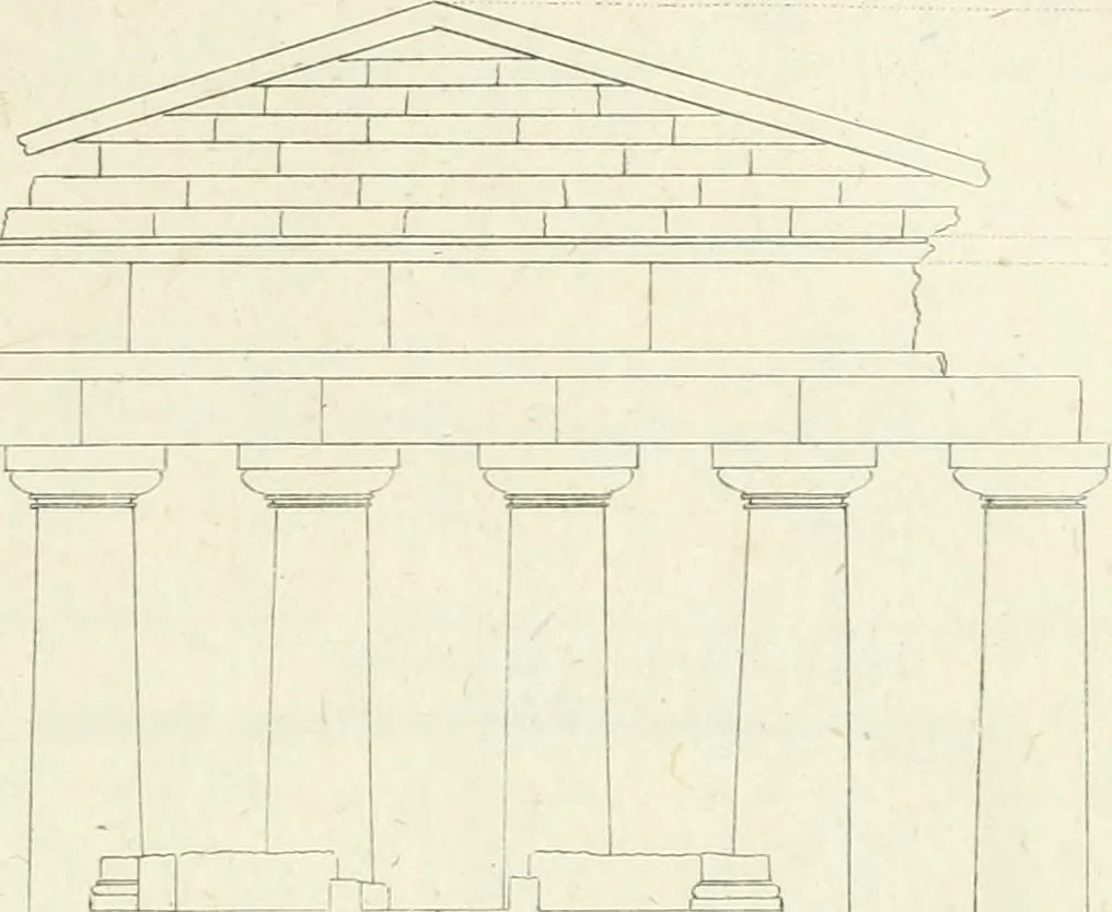 An illustration from Histoire de l'art chez les anciens, 1793, leaf 742