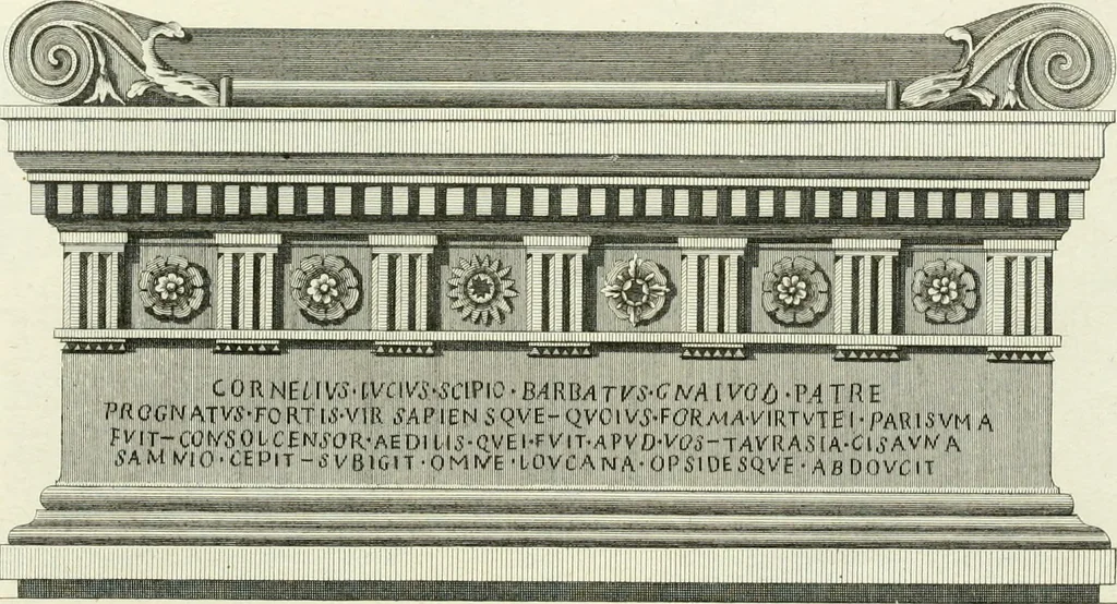 An illustration from Histoire de l'art chez les anciens, 1793, leaf 752