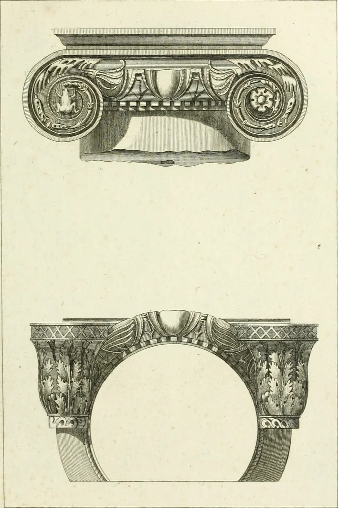 An illustration from Histoire de l'art chez les anciens, 1793, leaf 756