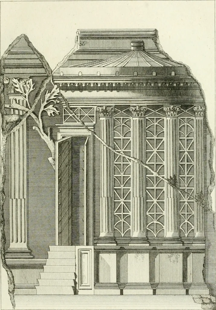 An illustration from Histoire de l'art chez les anciens, 1793, leaf 758