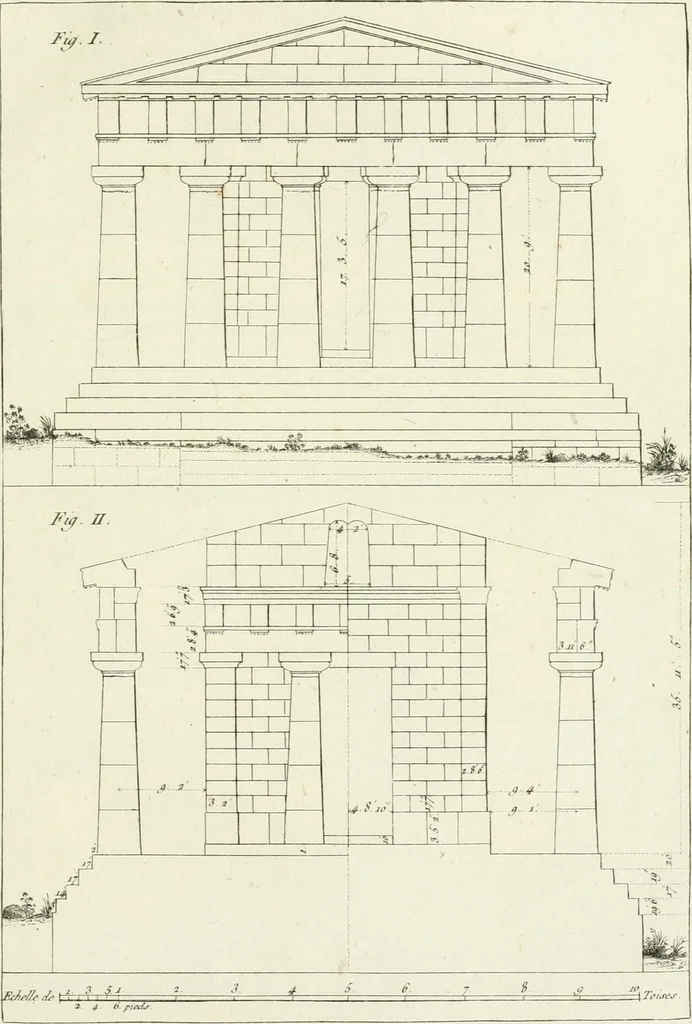 An illustration from Histoire de l'art chez les anciens, 1793, leaf 764