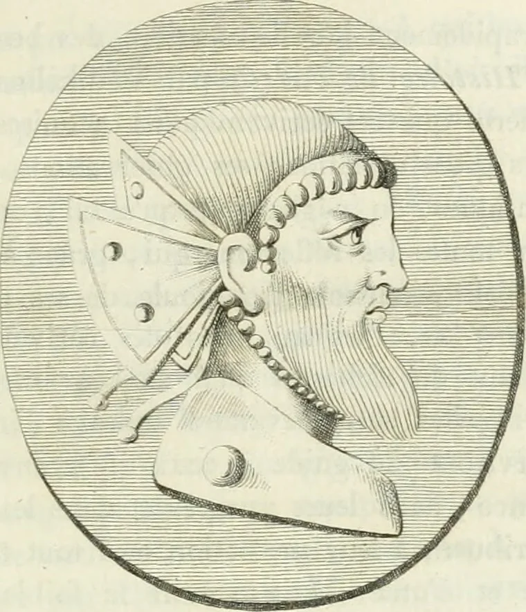 An illustration from Histoire de l'art chez les anciens, 1793, leaf 782
