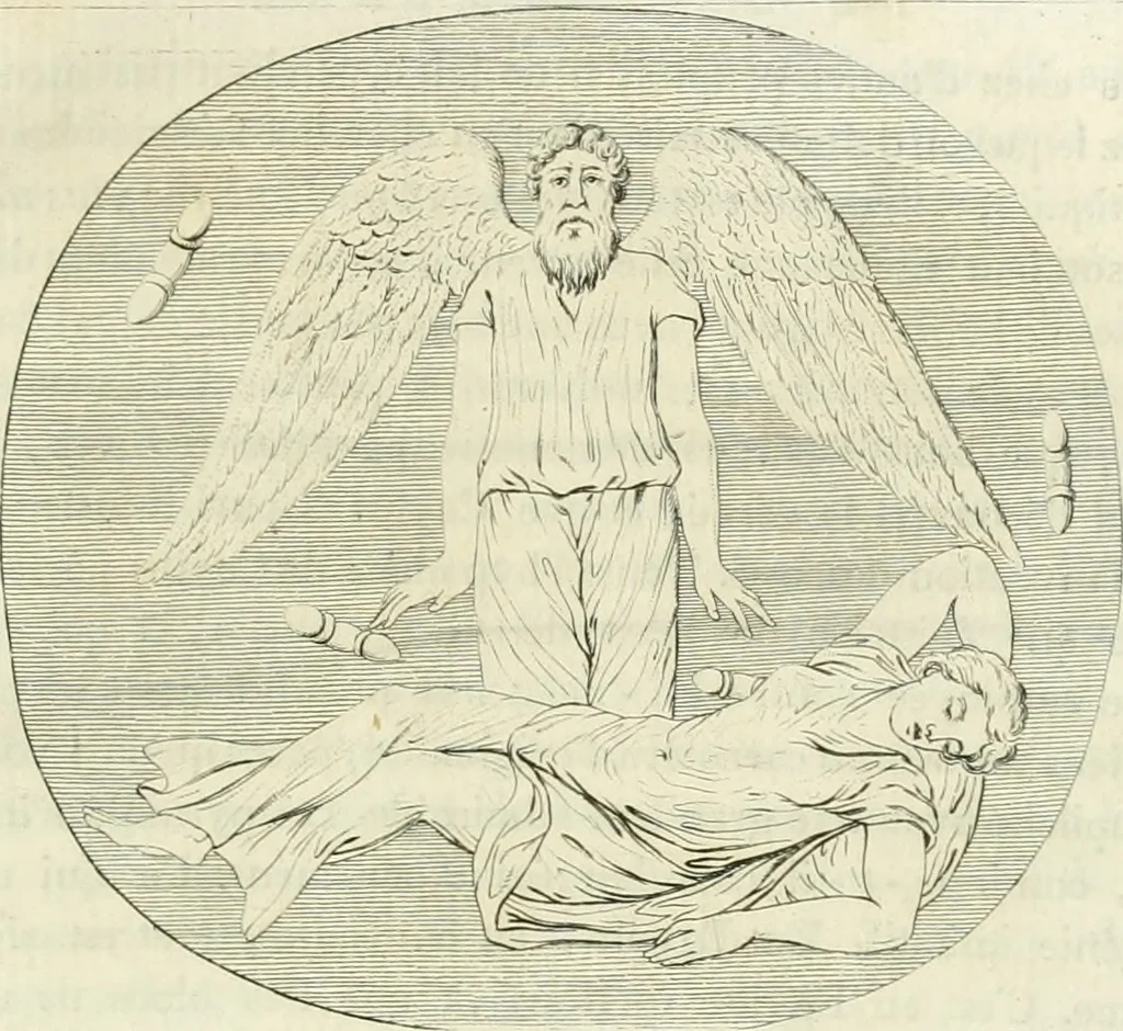 An illustration from Histoire de l'art chez les anciens, 1793, leaf 840