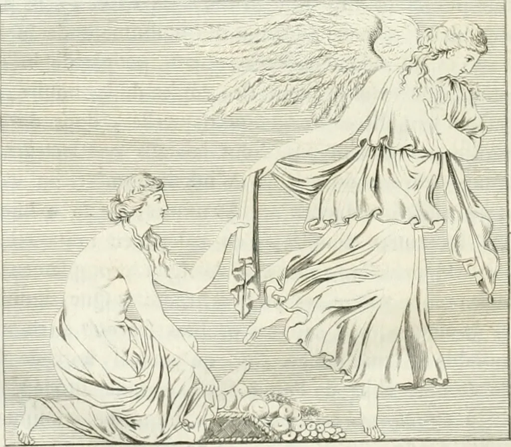 An illustration from Histoire de l'art chez les anciens, 1793, leaf 903
