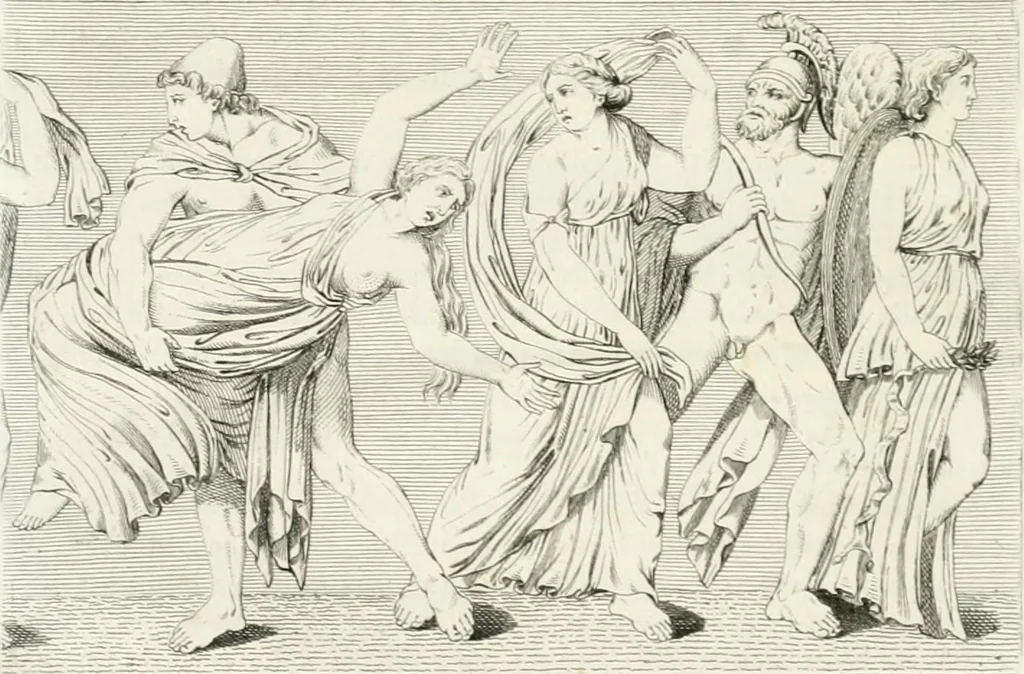 An illustration from Histoire de l'art chez les anciens, 1793, leaf 971