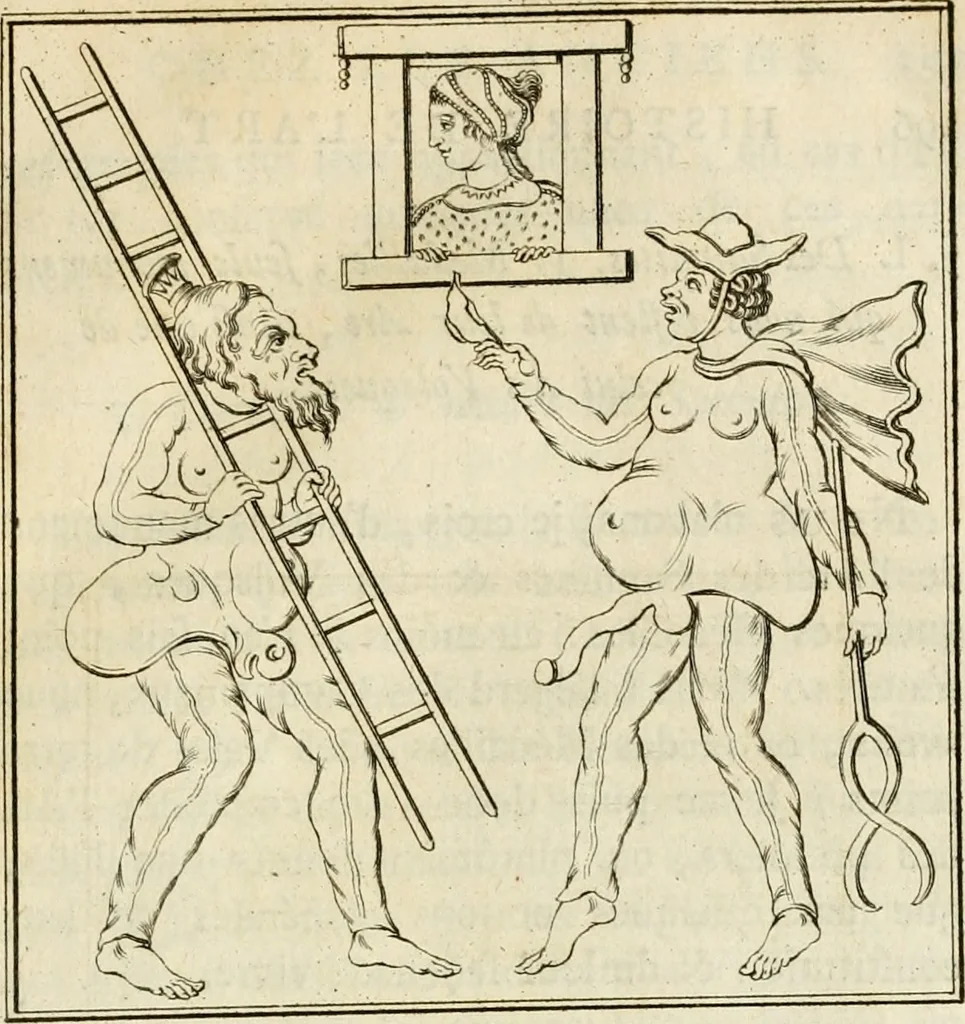 An illustration from Histoire de l'art chez les anciens, 1766, leaf 258
