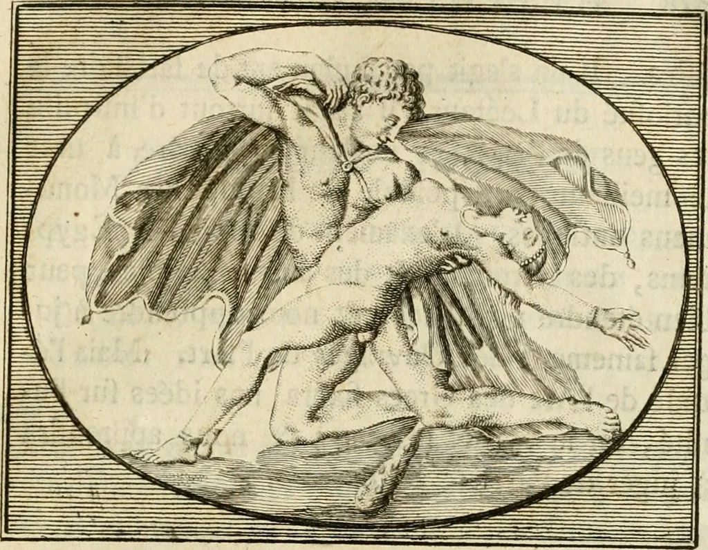 An illustration from Histoire de l'art chez les anciens, 1766, leaf 280