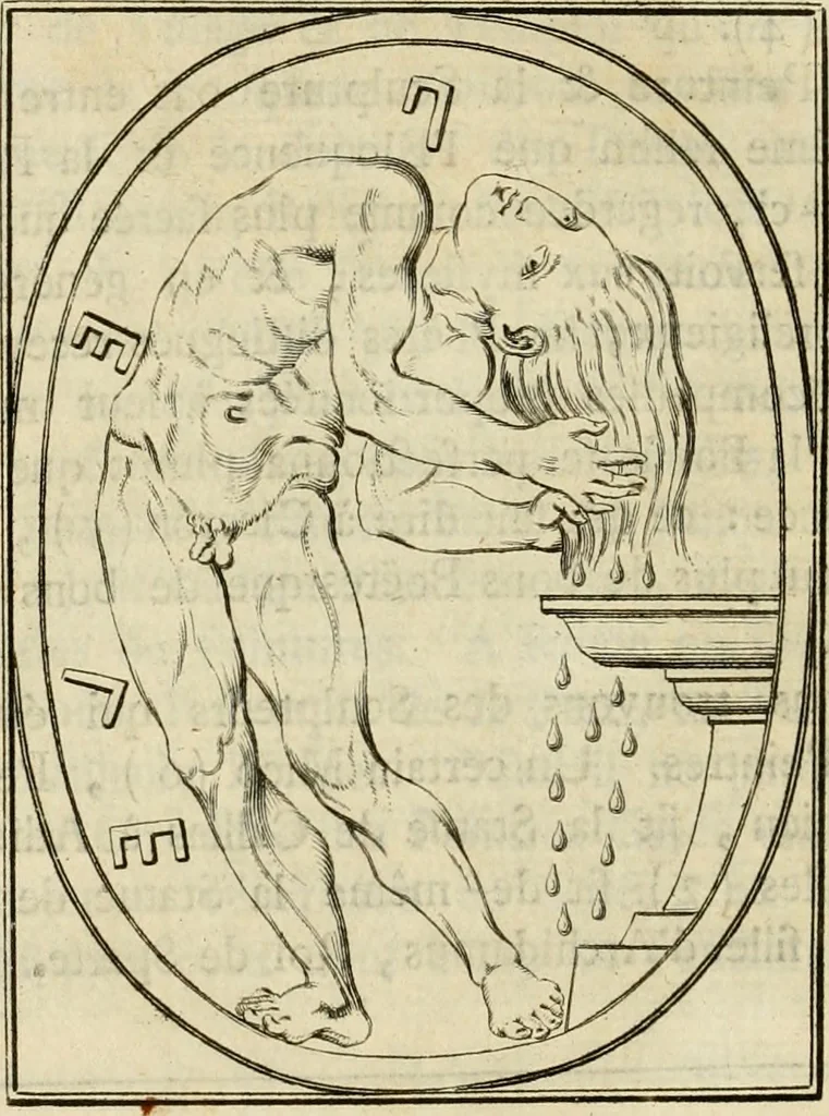 An illustration from Histoire de l'art chez les anciens, 1766, leaf 303