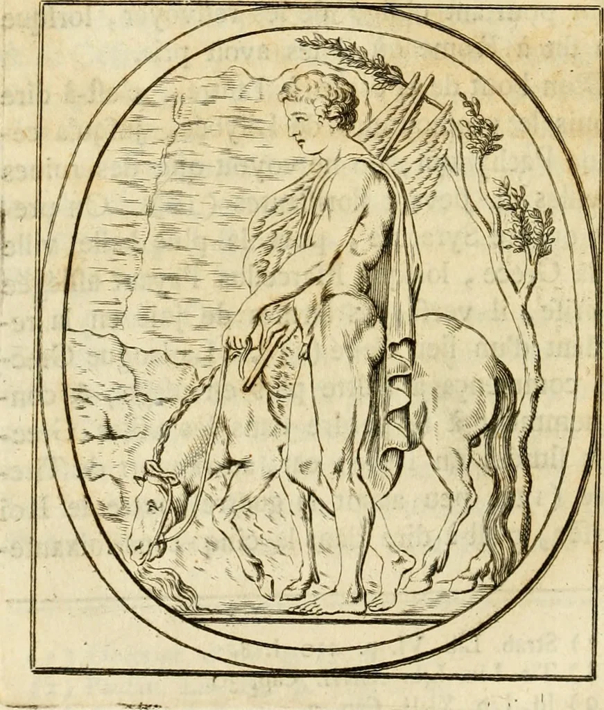 An illustration from Histoire de l'art chez les anciens, 1766, leaf 303