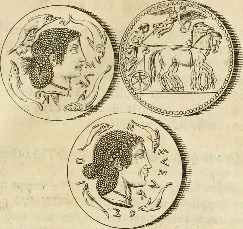 An illustration from Histoire de l'art chez les anciens, 1766, leaf 36