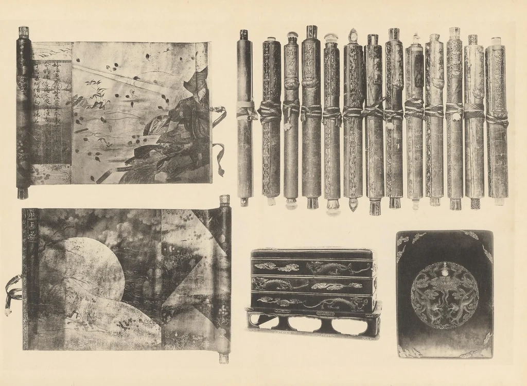 An illustration from Histoire de l'art du Japon, 1900, leaf 293