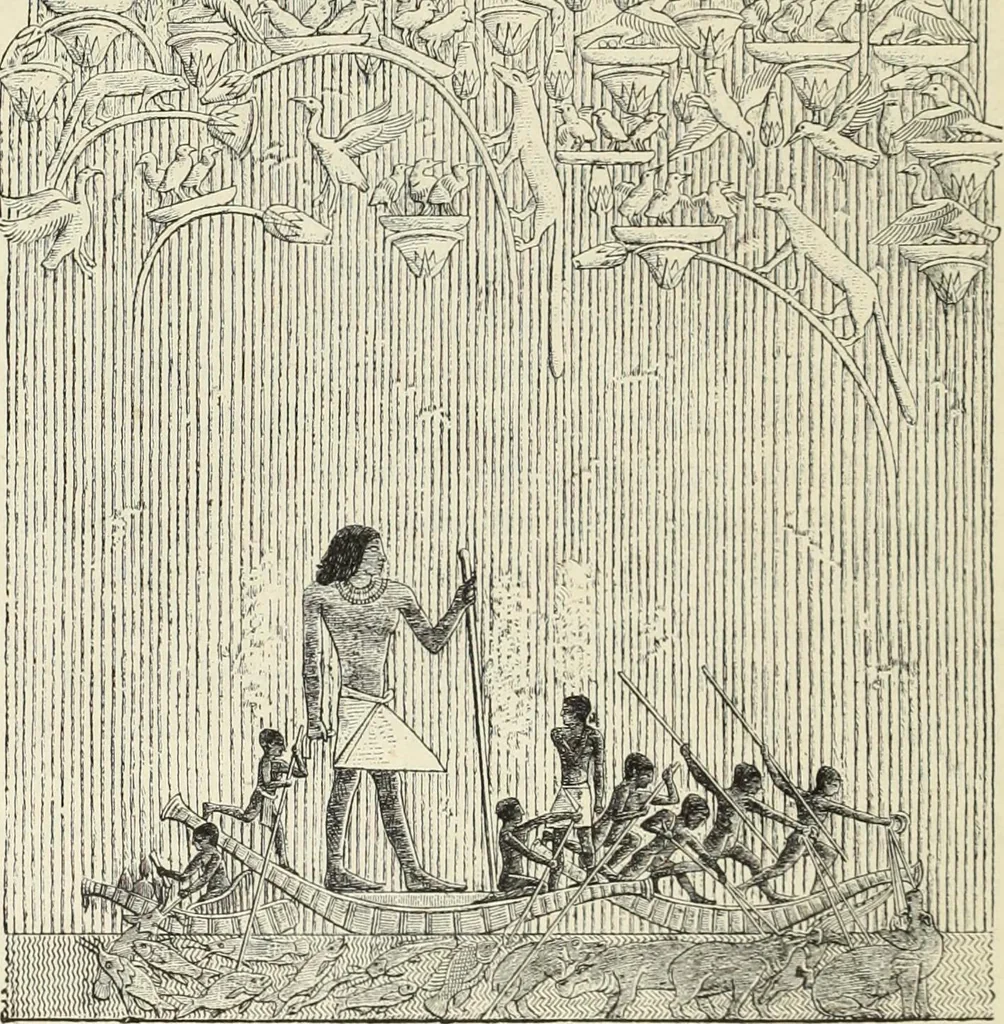 An illustration from Histoire de l'art dans l'antiquité: Égypte, Assyrie, Perse, Asie Mineure, Grece, Etrurie, Rome, 1882, leaf 103