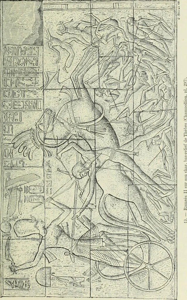 An illustration from Histoire de l'art dans l'antiquité: Égypte, Assyrie, Perse, Asie Mineure, Grece, Etrurie, Rome, 1882, leaf 112