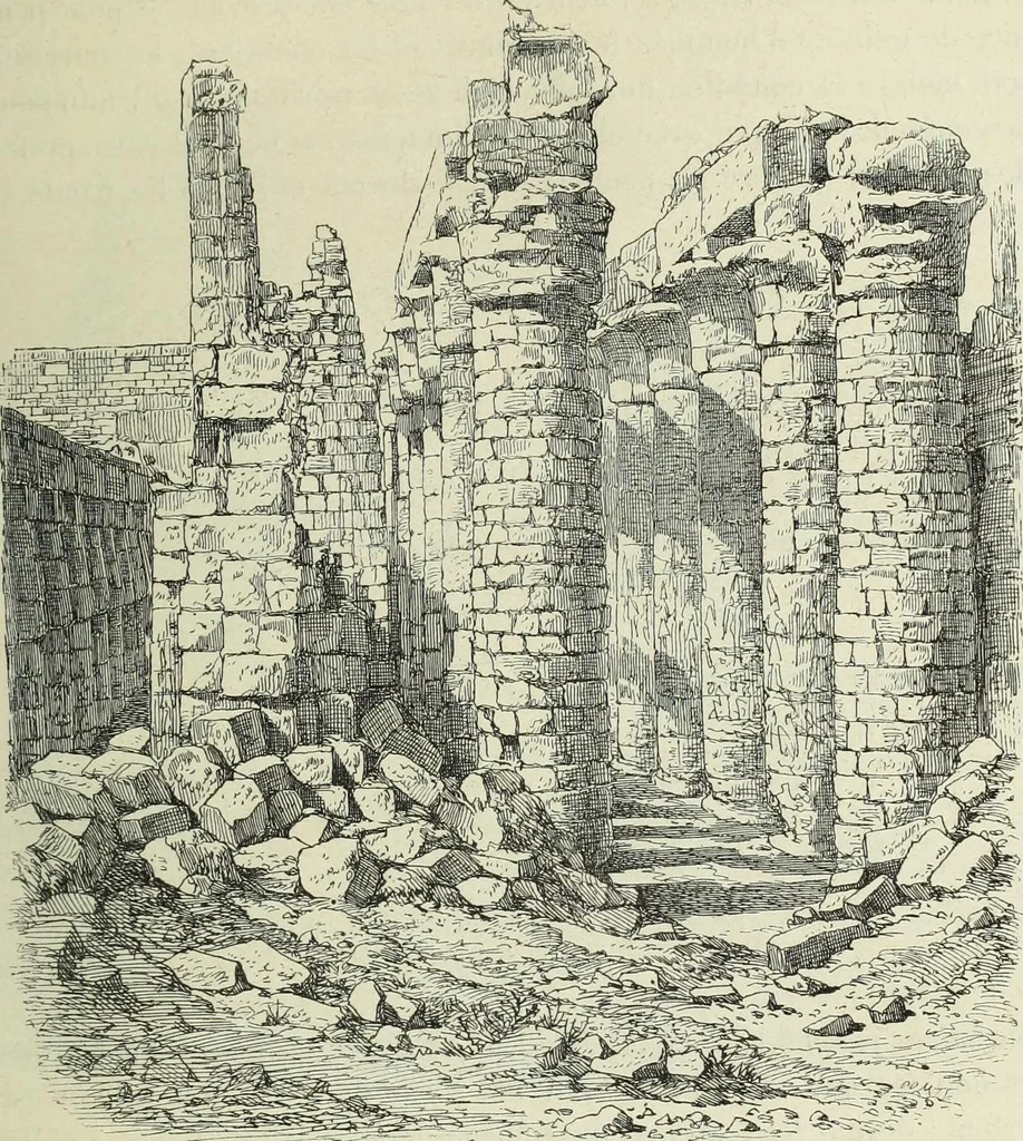 An illustration from Histoire de l'art dans l'antiquité: Égypte, Assyrie, Perse, Asie Mineure, Grece, Etrurie, Rome, 1882, leaf 118