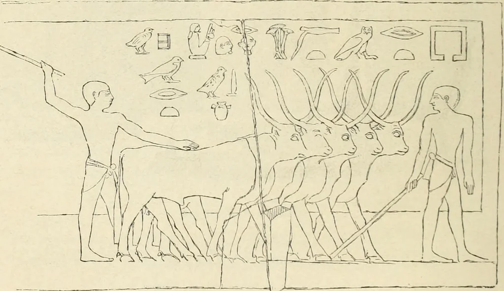 An illustration from Histoire de l'art dans l'antiquité: Égypte, Assyrie, Perse, Asie Mineure, Grece, Etrurie, Rome, 1882, leaf 121
