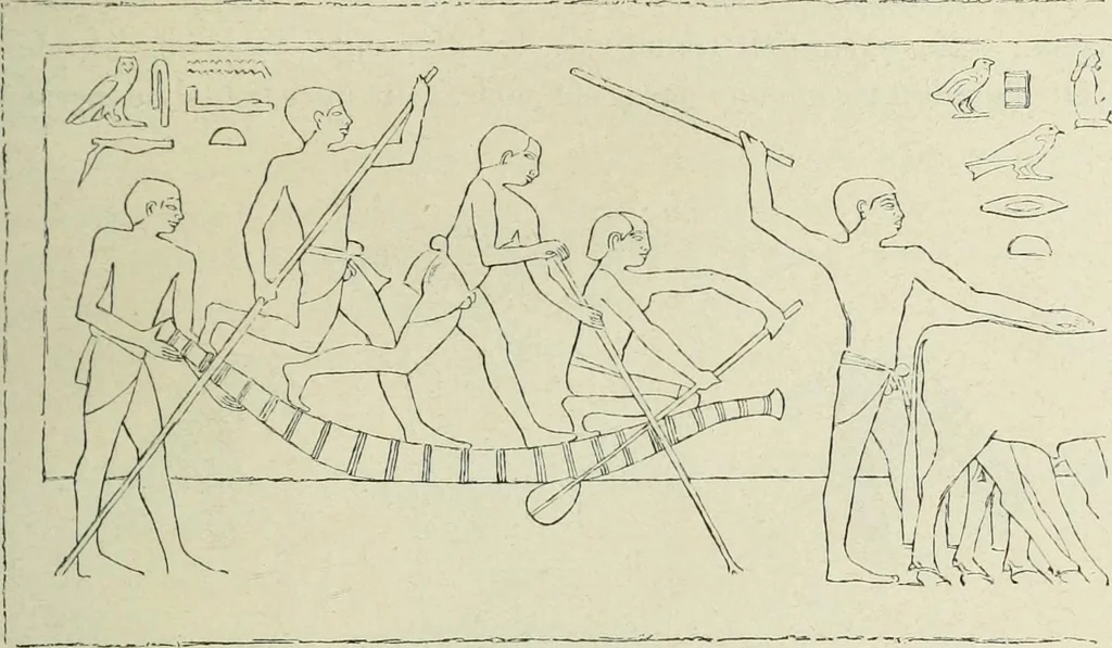 An illustration from Histoire de l'art dans l'antiquité: Égypte, Assyrie, Perse, Asie Mineure, Grece, Etrurie, Rome, 1882, leaf 122