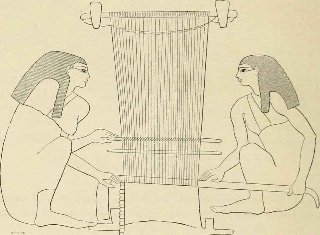 An illustration from Histoire de l'art dans l'antiquité: Égypte, Assyrie, Perse, Asie Mineure, Grece, Etrurie, Rome, 1882, leaf 123