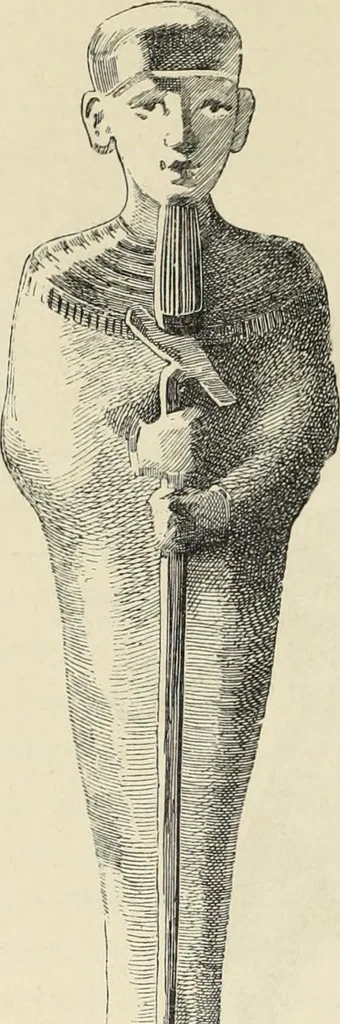 An illustration from Histoire de l'art dans l'antiquité: Égypte, Assyrie, Perse, Asie Mineure, Grece, Etrurie, Rome, 1882, leaf 141