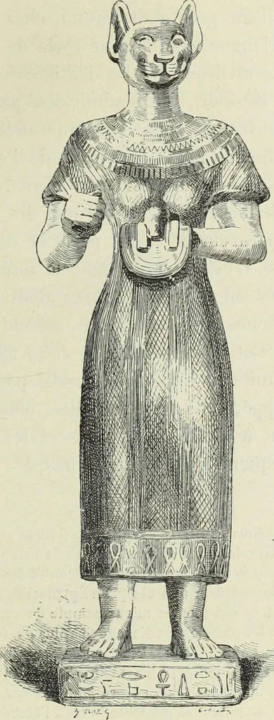 An illustration from Histoire de l'art dans l'antiquité: Égypte, Assyrie, Perse, Asie Mineure, Grece, Etrurie, Rome, 1882, leaf 144