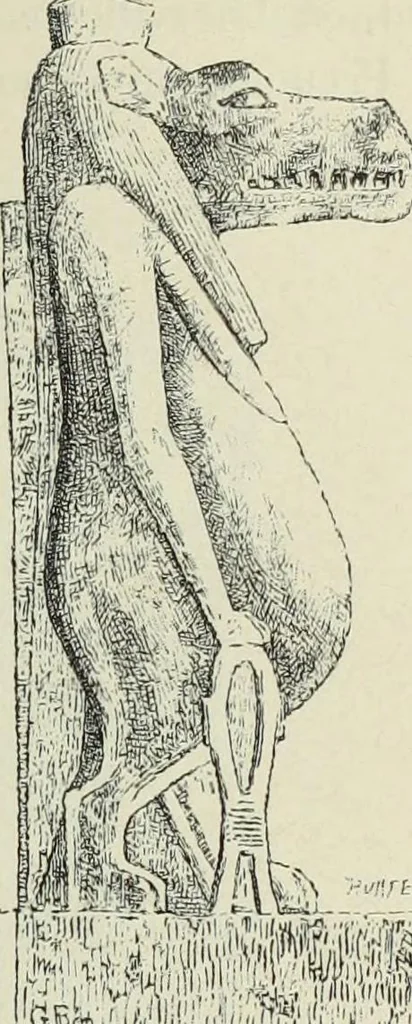 An illustration from Histoire de l'art dans l'antiquité: Égypte, Assyrie, Perse, Asie Mineure, Grece, Etrurie, Rome, 1882, leaf 152