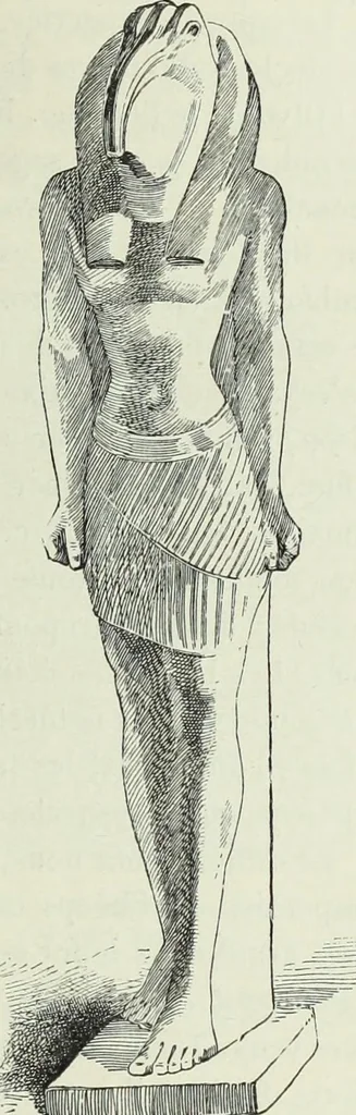 An illustration from Histoire de l'art dans l'antiquité: Égypte, Assyrie, Perse, Asie Mineure, Grece, Etrurie, Rome, 1882, leaf 154