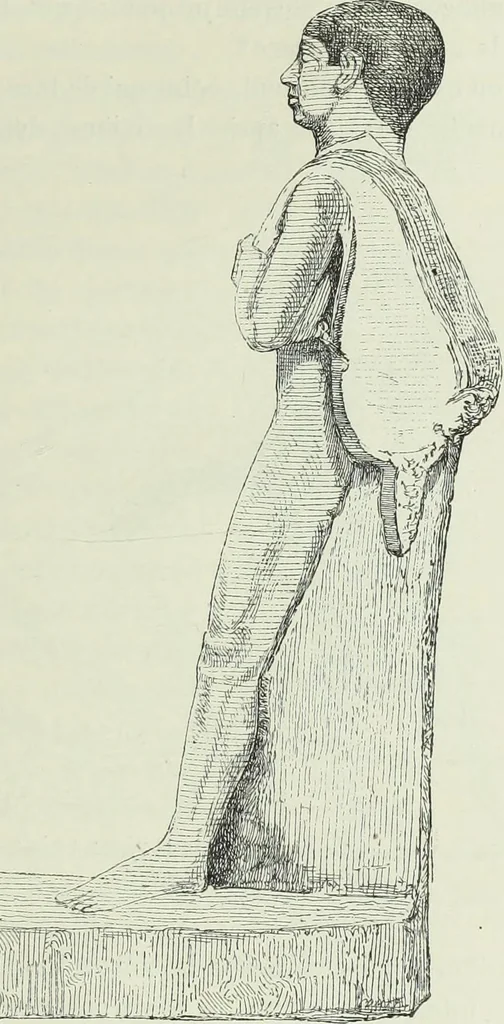 An illustration from Histoire de l'art dans l'antiquité: Égypte, Assyrie, Perse, Asie Mineure, Grece, Etrurie, Rome, 1882, leaf 162