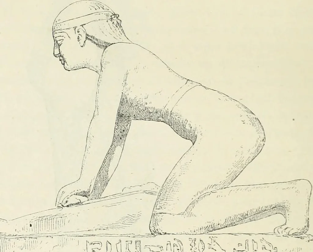 An illustration from Histoire de l'art dans l'antiquité: Égypte, Assyrie, Perse, Asie Mineure, Grece, Etrurie, Rome, 1882, leaf 163