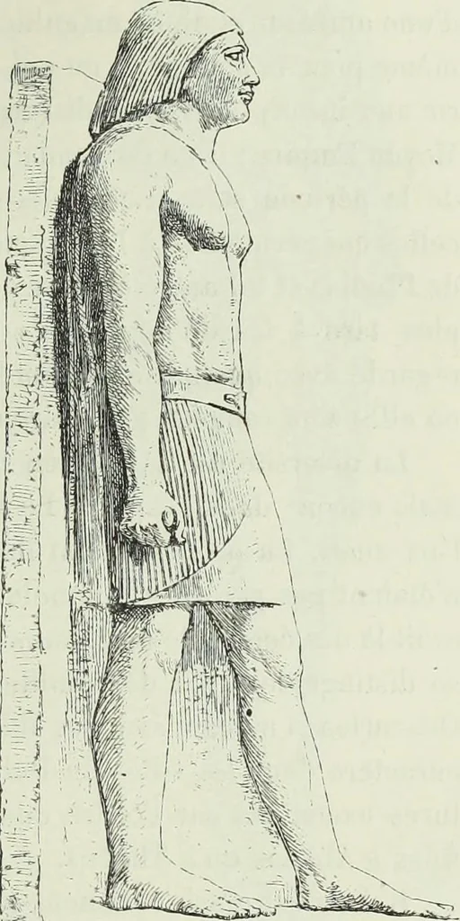 An illustration from Histoire de l'art dans l'antiquité: Égypte, Assyrie, Perse, Asie Mineure, Grece, Etrurie, Rome, 1882, leaf 164