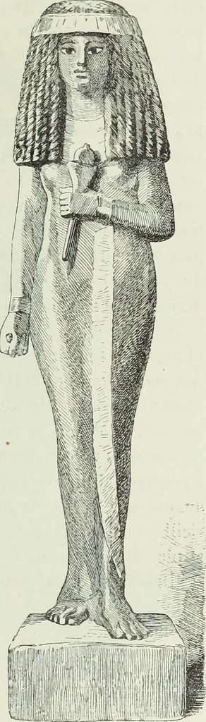 An illustration from Histoire de l'art dans l'antiquité: Égypte, Assyrie, Perse, Asie Mineure, Grece, Etrurie, Rome, 1882, leaf 166